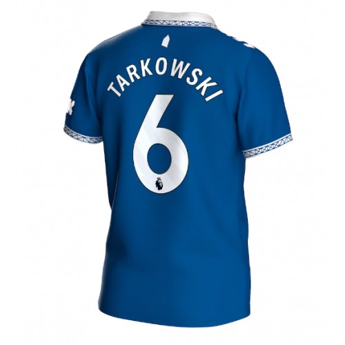 Moški Nogometni dresi Everton James Tarkowski #6 Domači 2023-24 Kratek Rokav